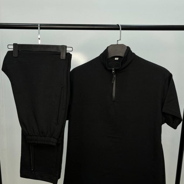 ENSEMBLE HALF-ZIP DEMI OVERSIZE